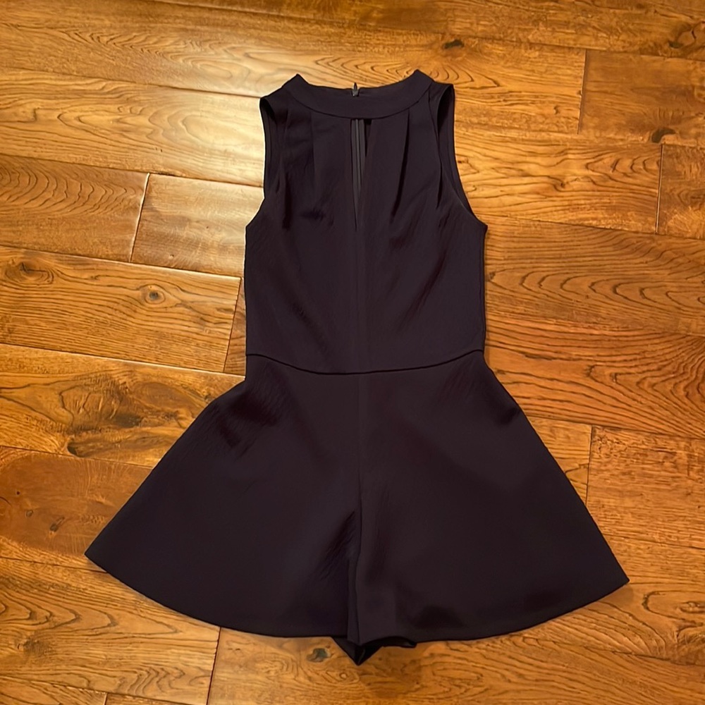 Navy blue romper